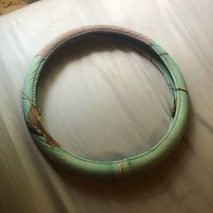 Real tree sea foam blue camo